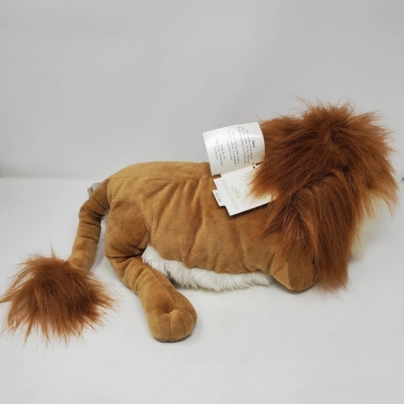 Disney Worldwide Conservation Fund Lion Plush Stuffed Toy With Original Tag - Picture 4 of 11
